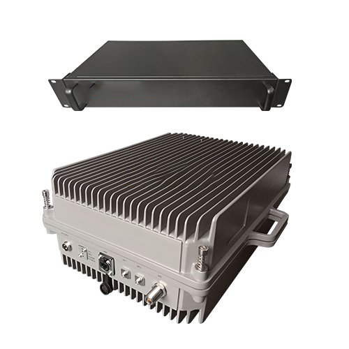  嘉祥350M PDT消防集群警用数字光纤直放站近远端机